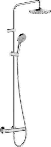 CONJ CHUV EXT HANSGROHE VERNIS BLEND 200 1 JET 26276000 CR (TorTerm+Rampa+ChuvFixoRedondo200mm+ChuvMao+LigFlex) (PR)4059625314760